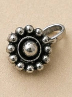 Navratri Special Oxidized Silver Statement Necklace & Jhumka Set