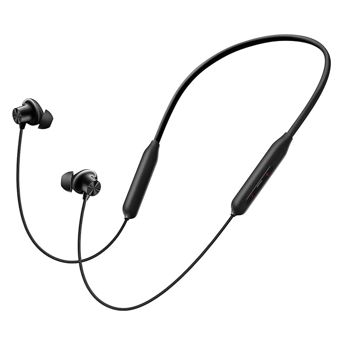 Wireless Neckband Earphones with 12.4mm Bass Drivers | 3D Spatial Audio | Bluetooth 5.4 | Fast Charge | 27 Hours Playback