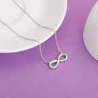 Silver Infinity Heart Necklace |Gifts for Girlfriend, Gifts for Women & Girls| With Certificate of Authenticity and 925 Stamp | 6 Month Warranty