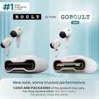 GOBOULT Astra Truly Wireless in Ear Earbuds with 48H Playtime, Built-in App Support, 45ms Low Latency Gaming, 4 Mics ENC, Breathing LEDs,13mm Bass Drivers, TWS Ear Buds (White Opal)