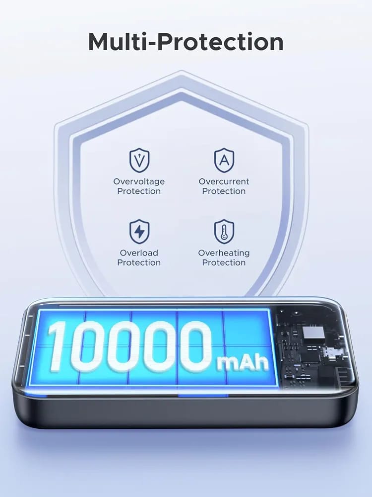 Cheapozone 10,000mAh Magnetic Power Bank – 20W PD| Your All-Day Charging Companion |