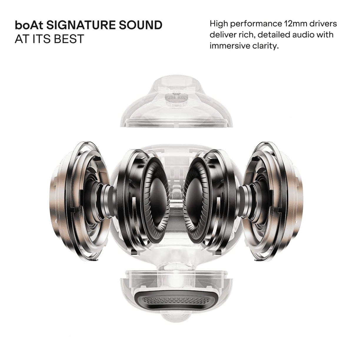 Cheapozone ProClip Open-Ear Earbuds | 52H Playback, Cloud Fit & Smart Sound
